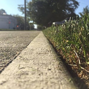 Lawn Edging Close Up