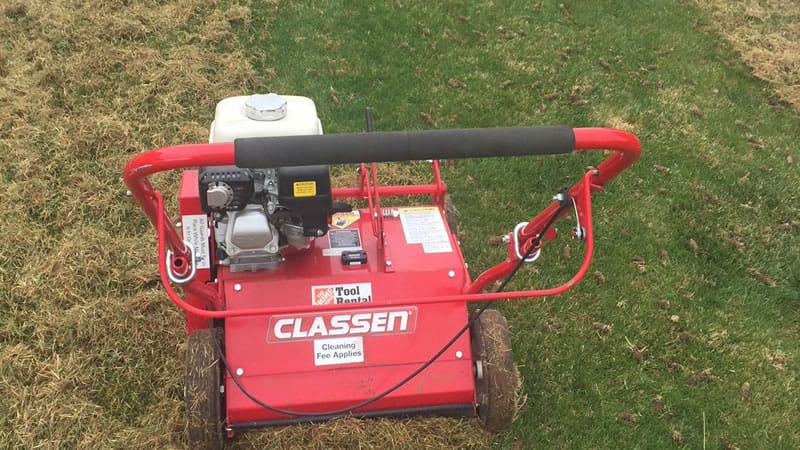 Lawn Dethatching Service Cedar City Utah.